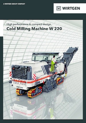 Freze de asfalt Wirtgen W 220