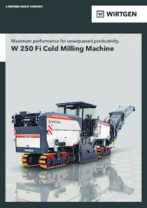 Freze de asfalt Wirtgen W 250 Fi