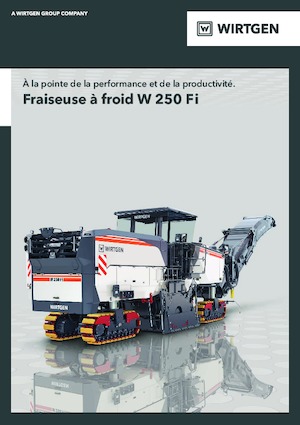 Freze de asfalt Wirtgen W 250 Fi