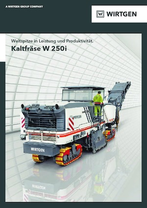 Freze de asfalt Wirtgen W 250 i