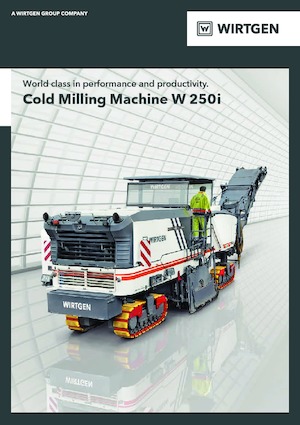 Freze de asfalt Wirtgen W 250 i