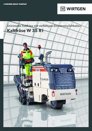 Freze de asfalt Wirtgen W 35 Ri