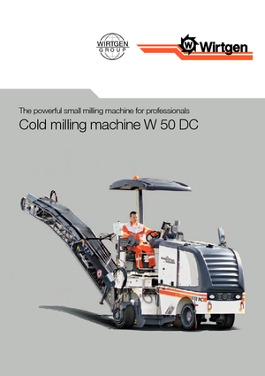 Freze de asfalt Wirtgen W 50 DC