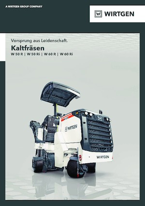Freze de asfalt Wirtgen W 50 Ri
