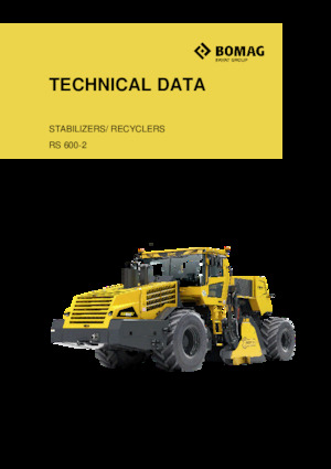 Reciclatoare rutiere la rece Bomag RS 600-2