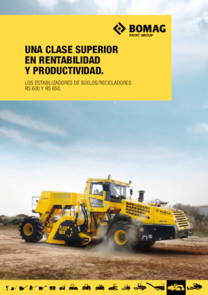 Reciclatoare rutiere la rece Bomag RS 600