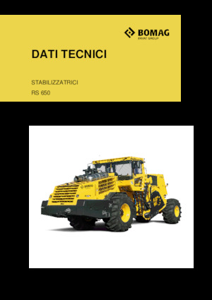 Reciclatoare rutiere la rece Bomag RS 650
