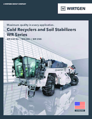 Reciclatoare rutiere la rece Wirtgen WR 200 XLi