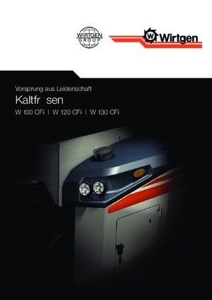 Freze de asfalt Wirtgen W 130 CFi