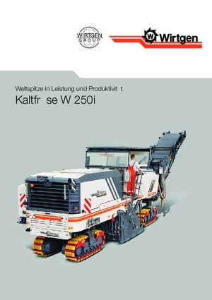 Freze de asfalt Wirtgen W 250 i