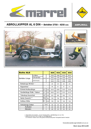 Autobasculante Marrel AL 6 DIN 33 B