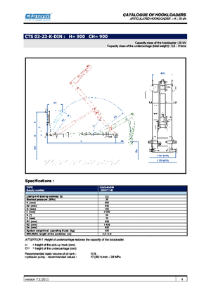 Autobasculante CTS CTS 03-23 K