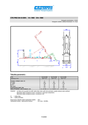 Autobasculante CTS CTS Pro 04-37 S