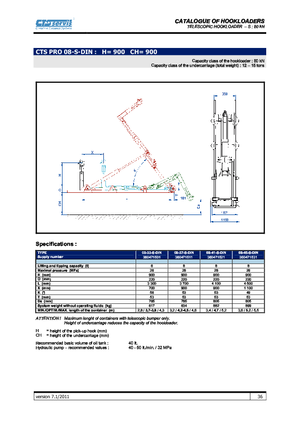 Autobasculante CTS CTS Pro 08-33 S