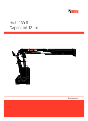 Poduri rulante/macarale rulante Hiab 130 R-S1