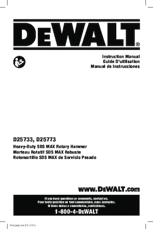Ciocane rotative DEWALT D25773K