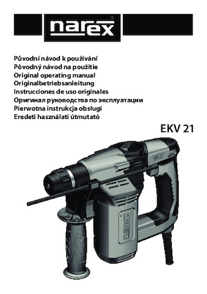 Ciocane rotative Narex EKV 21