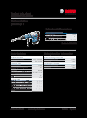 Ciocane rotative Bosch GBH 12-52 D