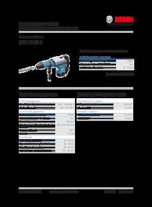 Ciocane rotative Bosch GBH 12-52 D