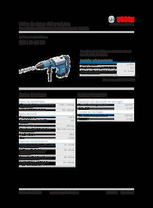 Ciocane rotative Bosch GBH 12-52 DV