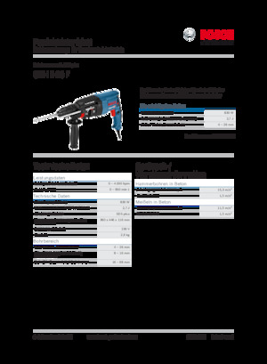 Ciocane rotative Bosch GBH 2-26 F
