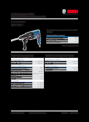 Ciocane rotative Bosch GBH 2-26 F