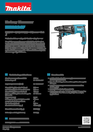 Ciocane rotative Makita HR2631F