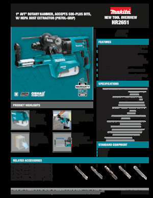 Ciocane rotative Makita HR2651