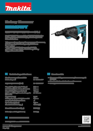 Ciocane rotative Makita HR2670FT