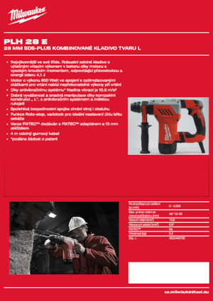 Ciocane rotative Milwaukee PLH 28 E