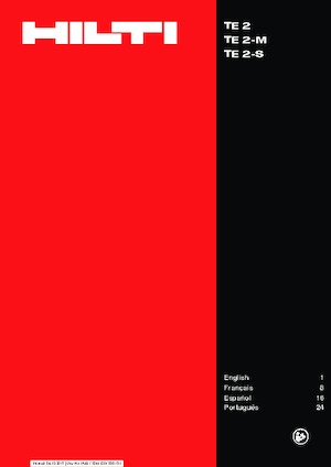 Ciocane rotative Hilti TE 2