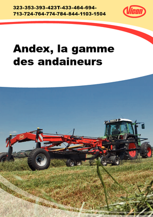 Greble rotative Vicon Andex 464