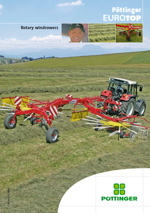 Greble rotative Pöttinger EuroTop 881 A