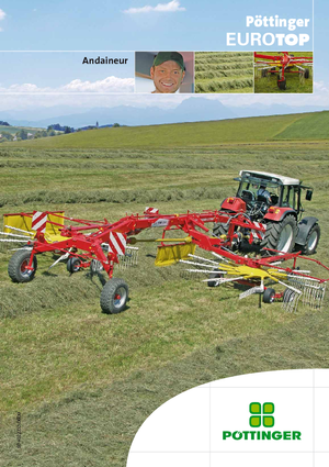 Greble rotative Pöttinger EuroTop 881 A