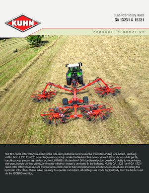 Greble rotative Kuhn GA 15231 