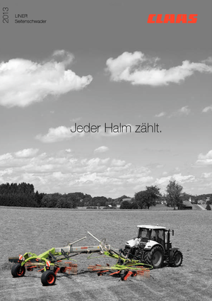 Greble rotative Claas Liner 1650 Twin