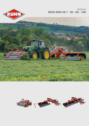 Greble rotative Kuhn Merge Maxx 762