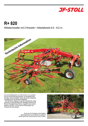 Greble rotative JF-Stoll R 820 Plus