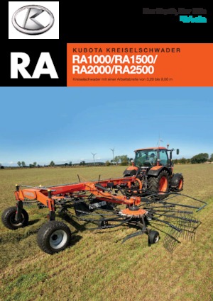 Greble rotative Kubota RA2071T Evo (Plus)