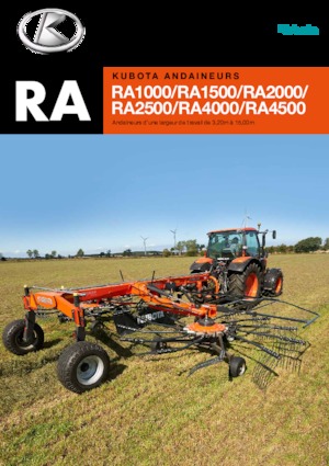 Greble rotative Kubota RA2071T Evo (Plus)