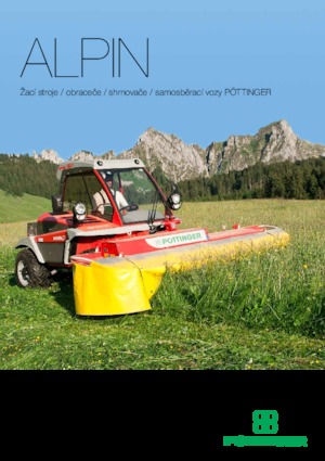 Mașini de întors fânul rotative Pöttinger AlpinHit 4.4 H 