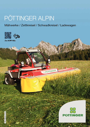 Mașini de întors fânul rotative Pöttinger AlpinHit 4.4 H 