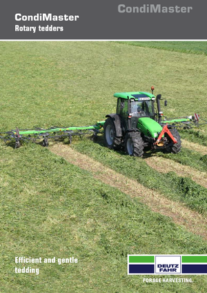 Mașini de întors fânul rotative DEUTZ-FAHR CoM 6421