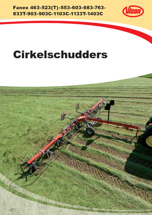 Mașini de întors fânul rotative Vicon Fanex 604