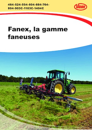 Mașini de întors fânul rotative Vicon Fanex 904