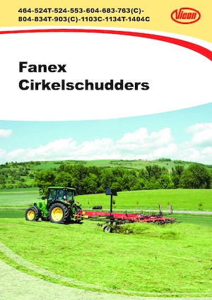 Mașini de întors fânul rotative Vicon Fanex 904