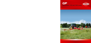 Mașini de întors fânul rotative Kuhn GF 10802 T