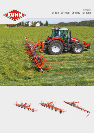 Mașini de întors fânul rotative Kuhn GF 8700