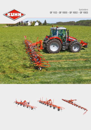 Mașini de întors fânul rotative Kuhn GF 8700