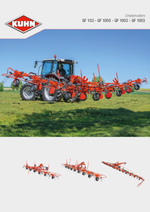 Mașini de întors fânul rotative Kuhn GF 8700